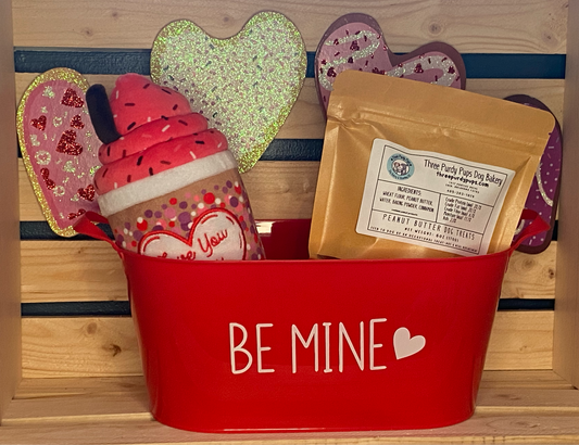 Valentine’s Day Gift Basket for Medium and Large Dogs