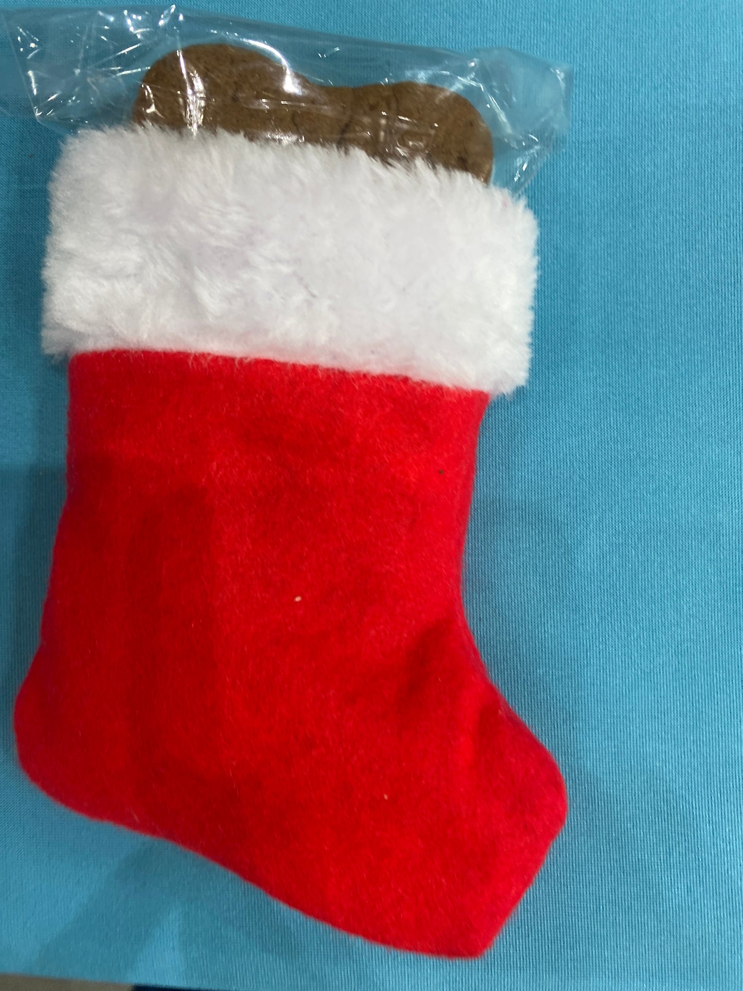 Red and White Stocking