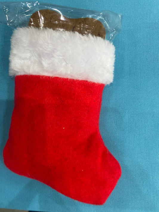 Red and White Stocking