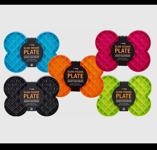 Slow Feeder Plate-Orange